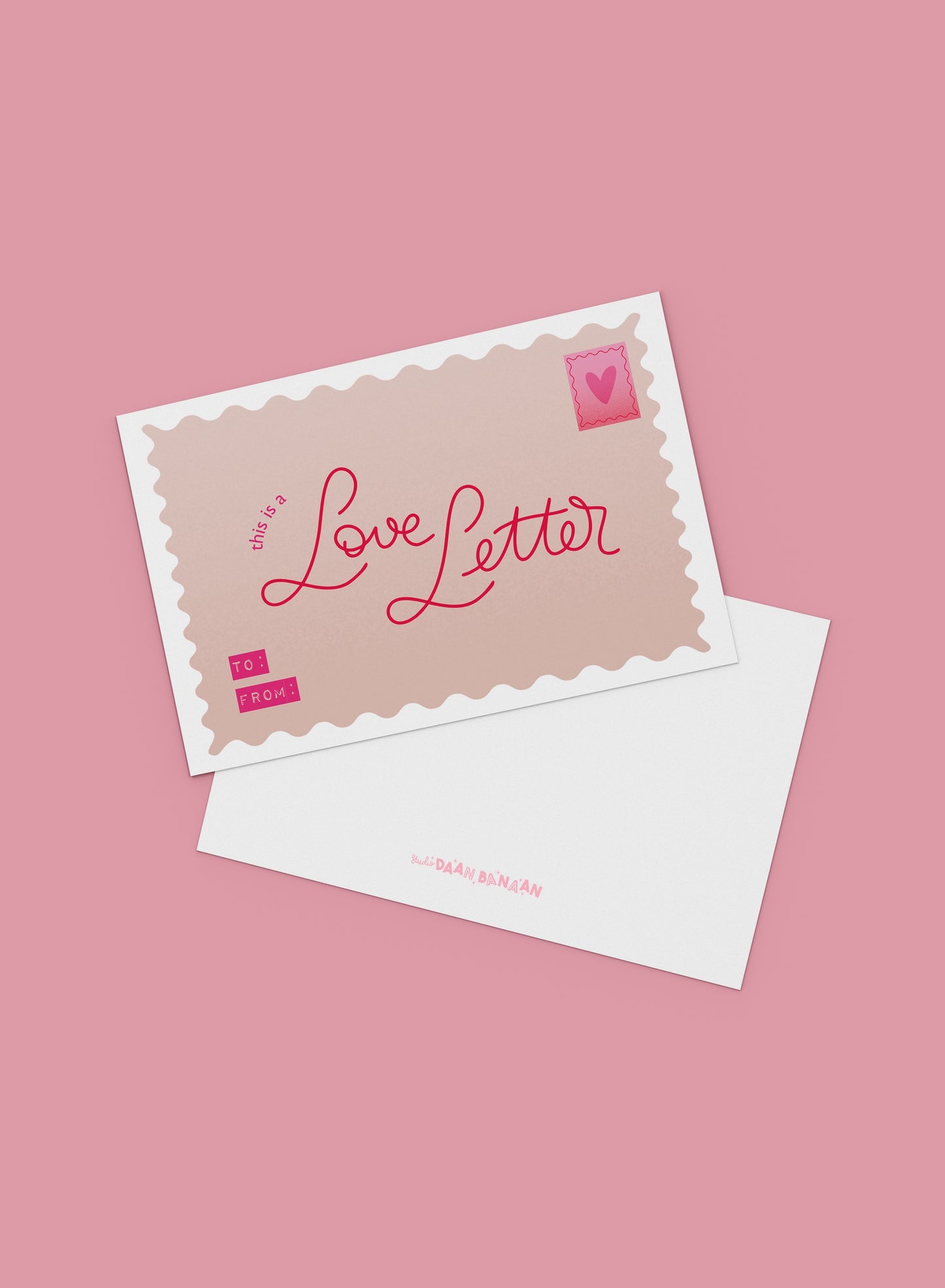 Wenskaart - This is a Love Letter