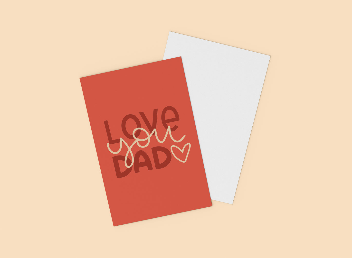 Wenskaart - Love You Dad