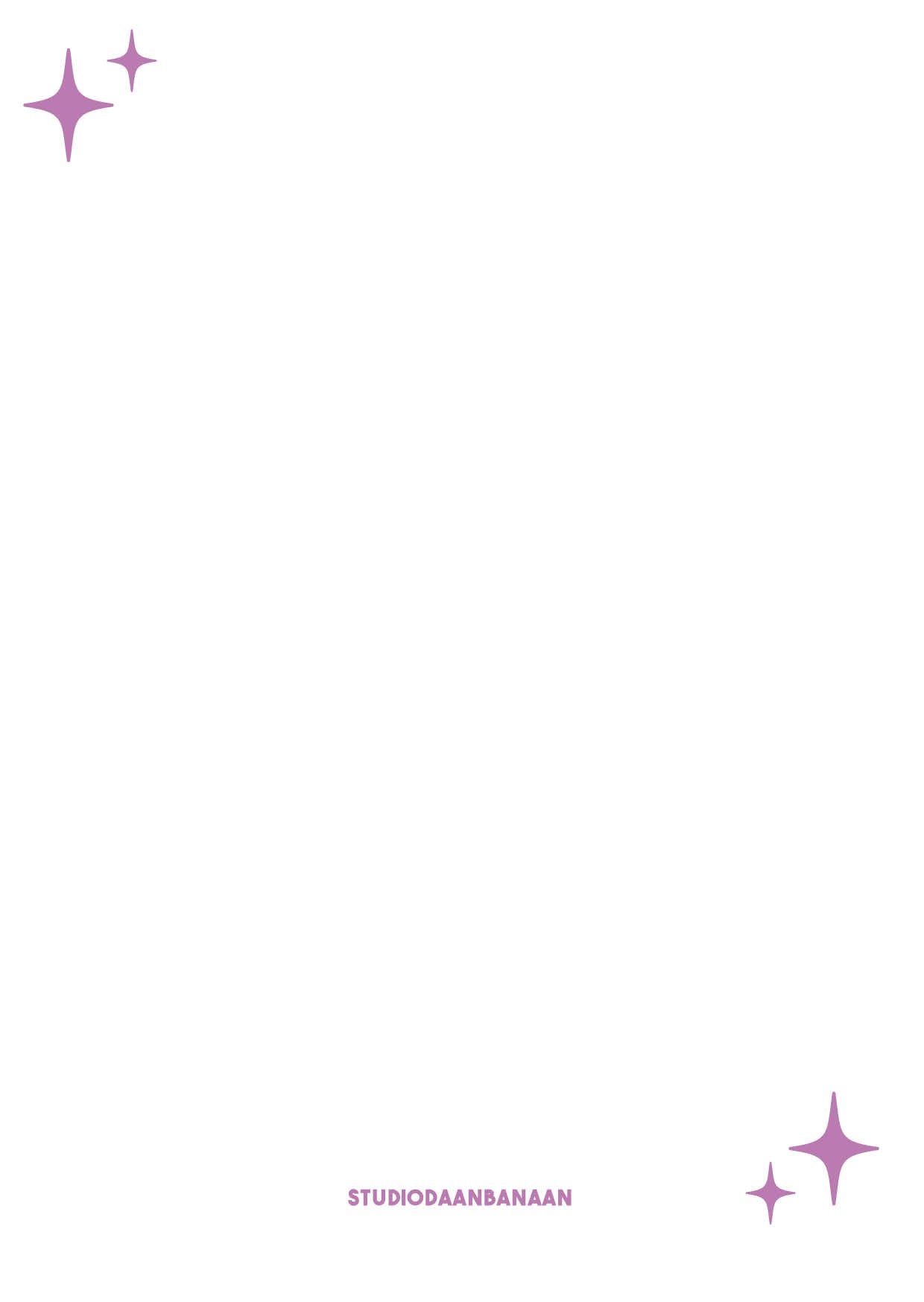 Set van 10 wenskaarten - Kerst 2025