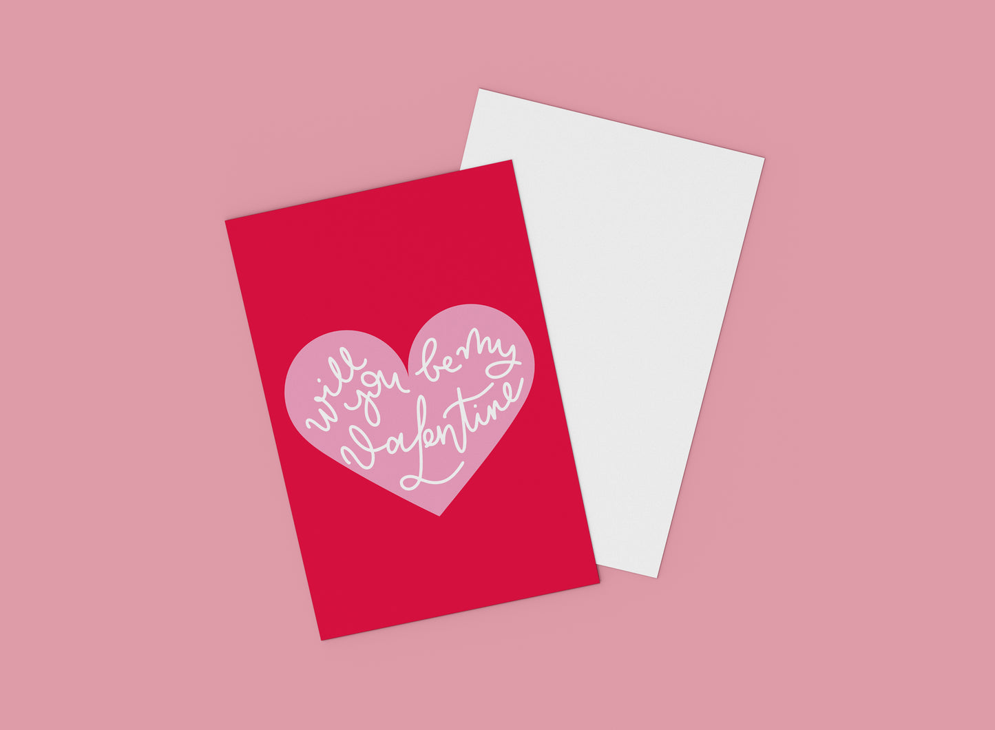 Wenskaart - Will You Be My Valentine?