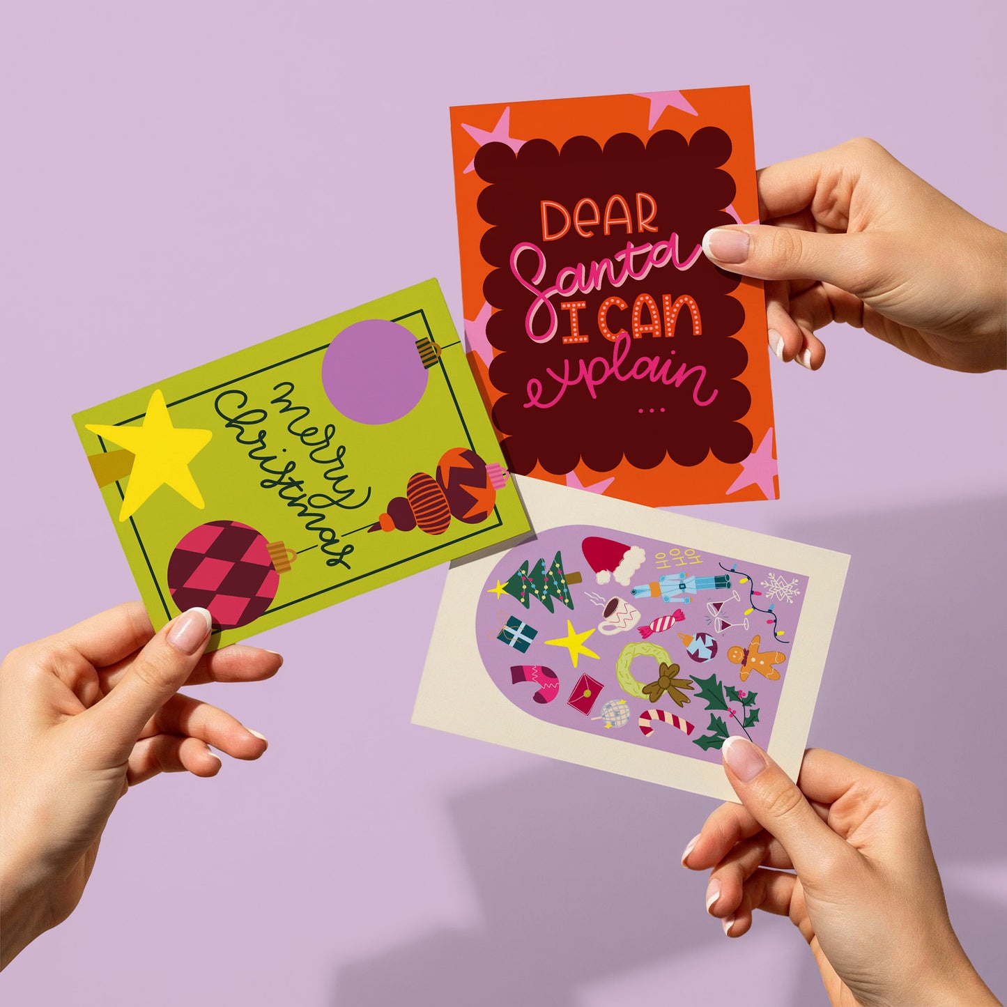 Kerstkaart - Merry Christmas