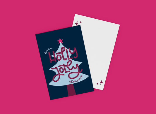 Kerstkaart - Holly Jolly (2025)