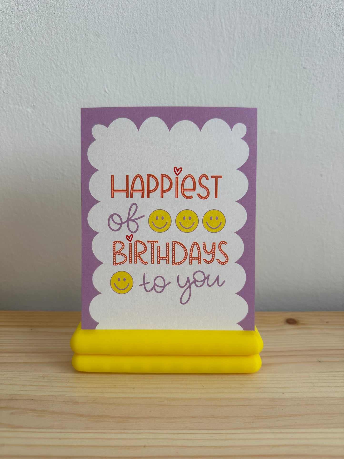 Kaartenhouder - Puffy 2.0 Happy