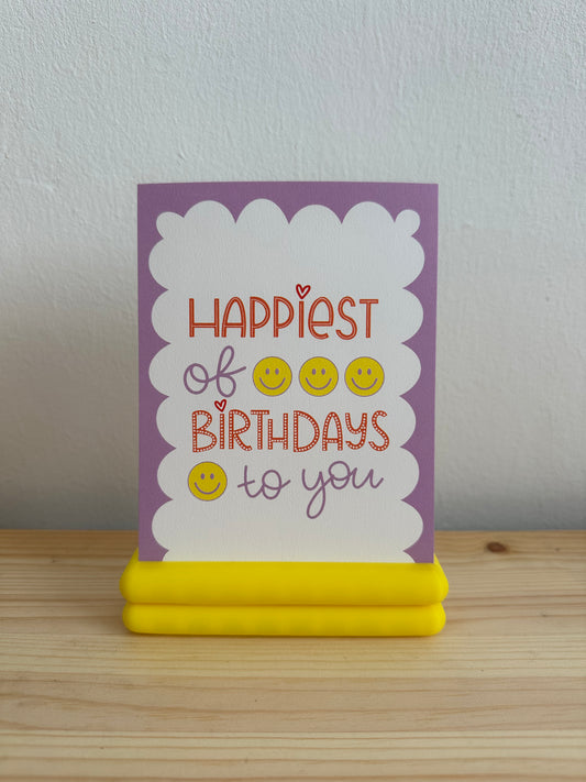Kaartenhouder - Puffy 2.0 Happy
