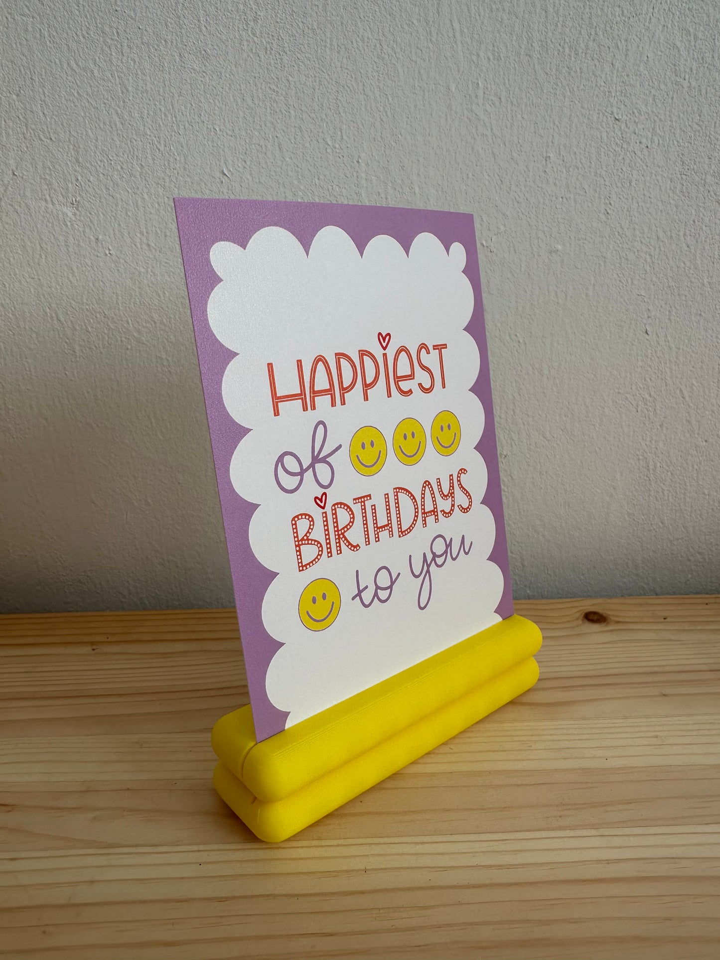 Kaartenhouder - Puffy 2.0 Happy