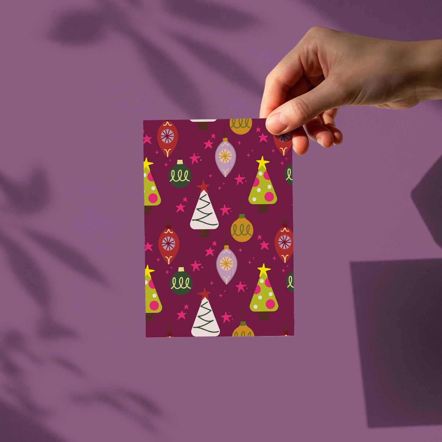 Kerstkaart - Rockin' Around the Christmas Tree