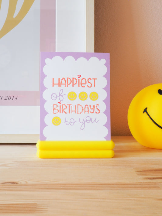 Kaartenhouder - Puffy 2.0 Happy