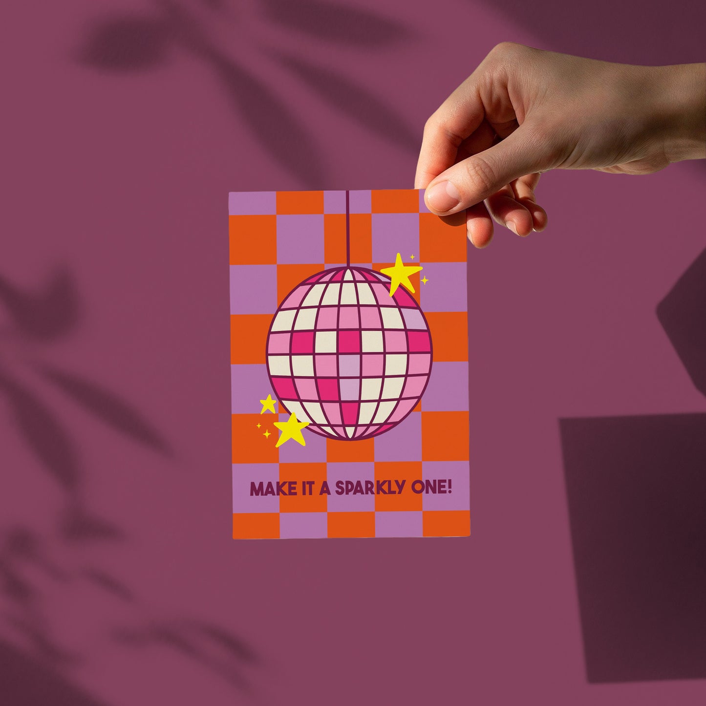 Kerstkaart - The Sparkly One